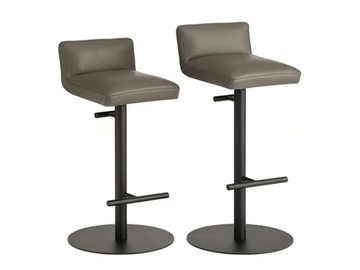 GREGORY - Swivel barstool with footrest by Christine Kröncke Interior Design - view 2